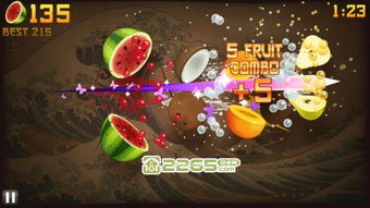水果忍者游戏下载,体验刺激水果切割的乐趣